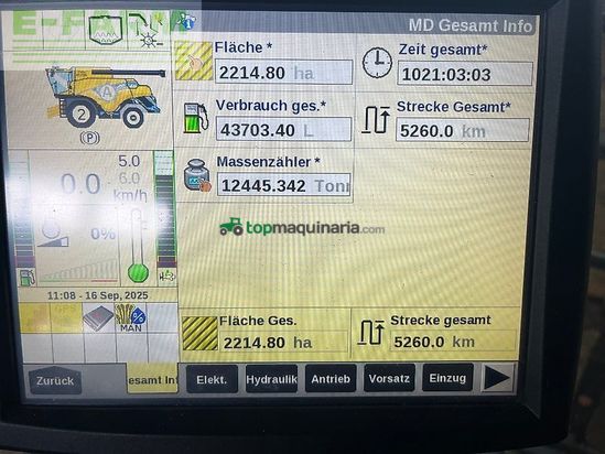 Cosechadora de Cereal - New Holland - cr 8.90