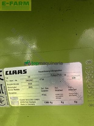 Cosechadora de Cereal - Claas - jaguar 980