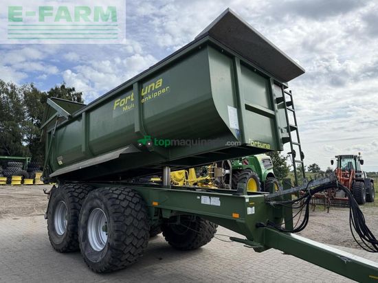 Remolqu agrícola -  - halfpipe mulde fts 210-5.2