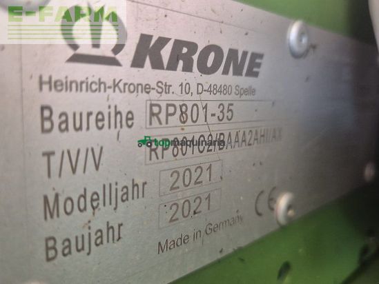 Empacadora gigant - Krone - comprima cv 150 xc plus