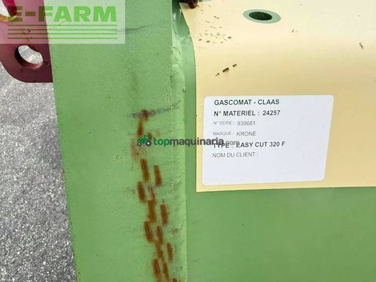 Cortacésped manual - Krone - easy cut 320 f