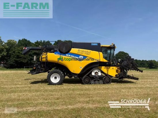 Cosechadora de Cereal - New Holland - cr 8080 + schneidwerk 9,15m vario