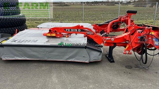 Cortacésped manual - Kuhn - fc 3115 d ff