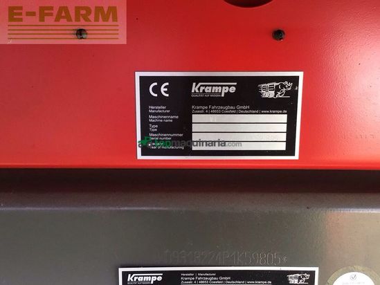 Cinta transportadora de forraje - Krampe - as 750.2