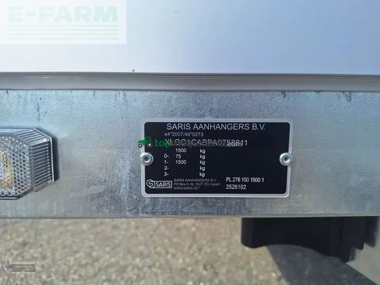 Remolqu agrícola - Pongratz - phl 2760/15 g-al