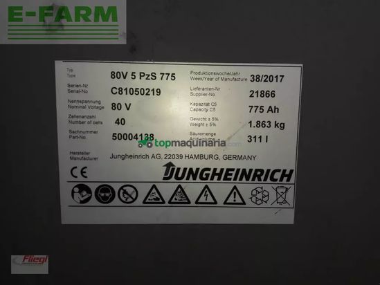 Elevadora - Jungheinrich - efgs 30 s