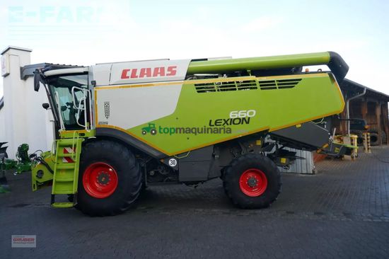Cosechadora de Cereal - Claas - lexion 660