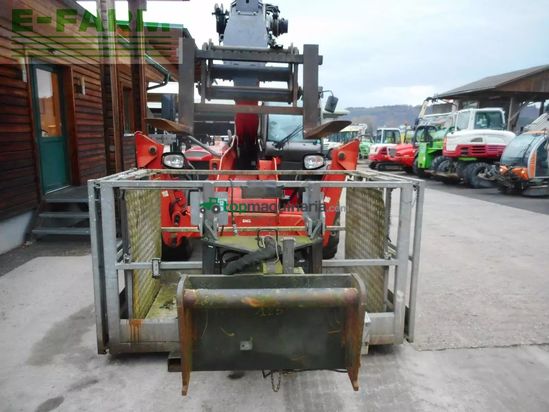 Telescopica - Manitou - mt1440 ( 14m 4t ) arbeitskorb + gabel