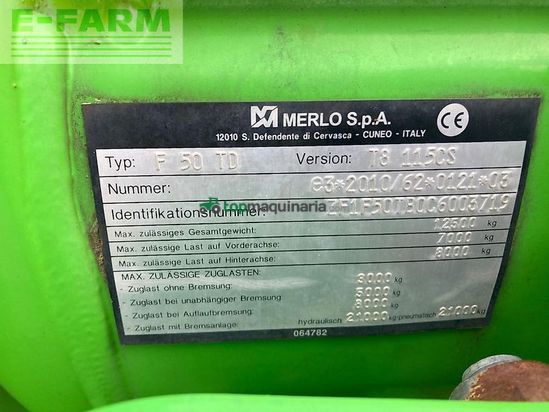 Telescopica - Merlo - tf 50.8 tcs-156 cvtronic