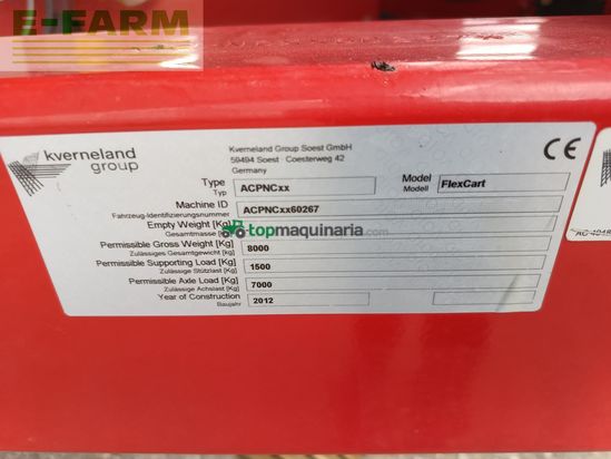 Combinado de siembra - Kverneland - flexcart