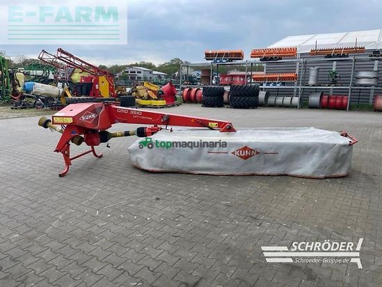 Cortacésped manual - Kuhn - gmd 3510 ff lift control