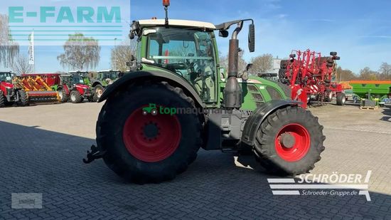 Tractor agrícola - Fendt - 720 scr profi | frontzapfwelle & rtk