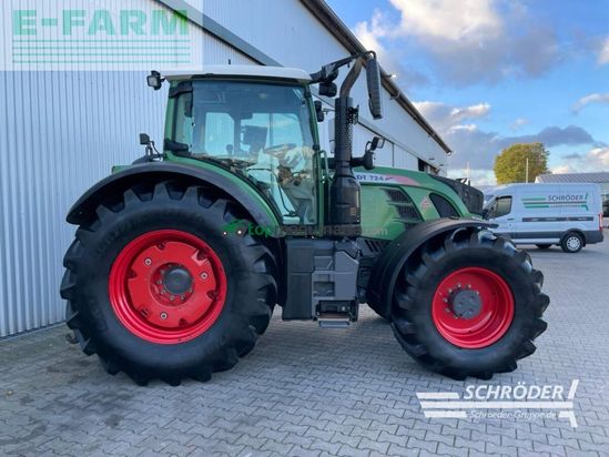 Tractor agrícola - Fendt - 724 vario s4 profi plus | rtk