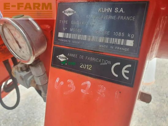 Cortacésped manual - Kuhn - gmd 4410 ff
