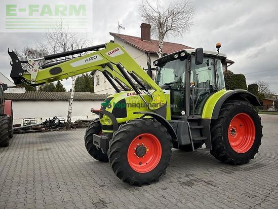 Tractor agrícola - Claas - ares 617 atz + claas fl120 ATZ