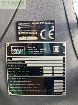 Tractor agrícola - Deutz-Fahr - agrotron 620