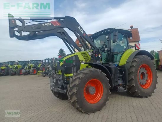 Tractor agrícola - Claas - axion 870 cmatic cebis + mx frontlader t 418