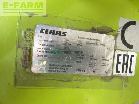 Cabezal - Claas - orbis 900