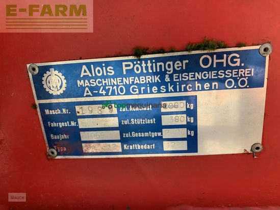 Remolqu agrícola -  - ladewagen lw-12
