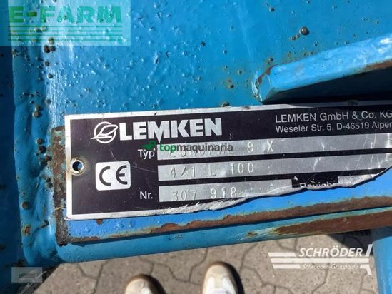 Arado - Lemken - europal 8 x 5 l 100 | steinsicherung