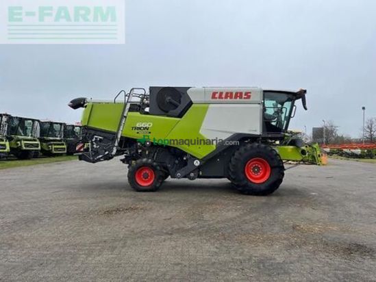 Cosechadora de Cereal - Claas - trion 660 montana