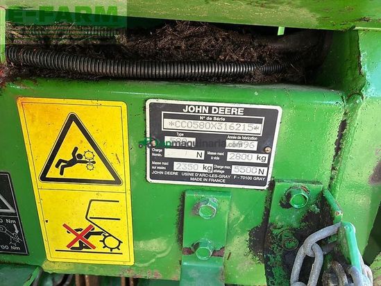 Empacadora gigant - John Deere - 580n