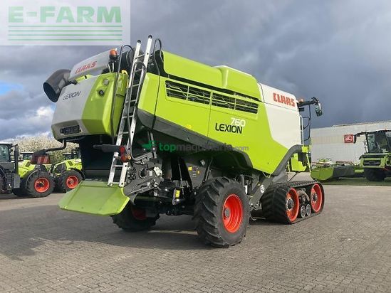 Cosechadora de Cereal - Claas - lexion 760 terra trac