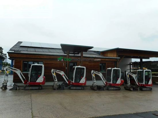 Excavadora - Takeuchi - tb 216 ( 1.865kg ) powertilt + 3 löffel