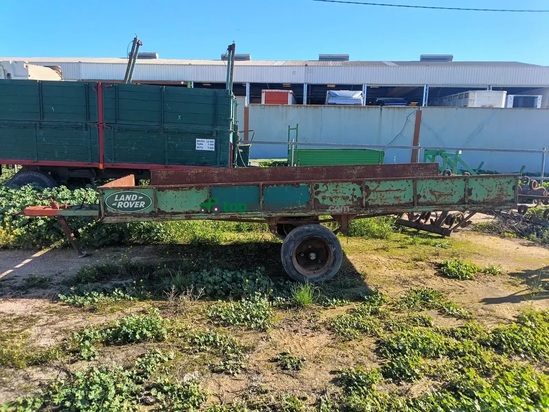 Remolque agrícola de 1 eje de 4000x1800x300
