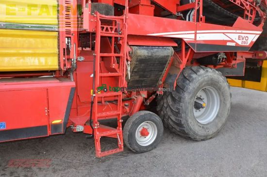 Cosechadora - arrancadora de patata - Grimme - evo 280 clodsep 17