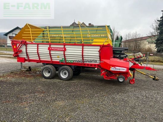 Cinta transportadora de forraje - Pöttinger - euroboss 370 ladewagen