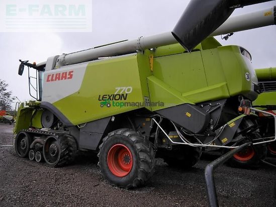 Cosechadora de Cereal - Claas - lexion 770 terra trac