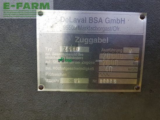 Cuba de purin - BSA - vtw 14t vakuumfass