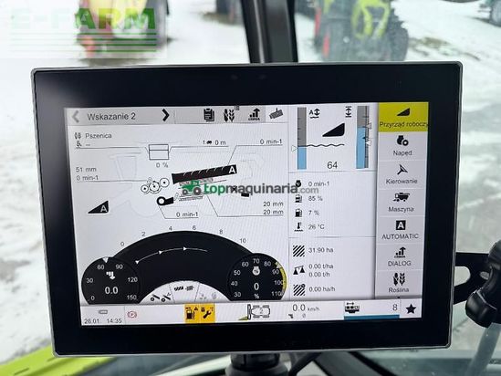 Cosechadora de Cereal - Claas - lexion 8900 terra trac