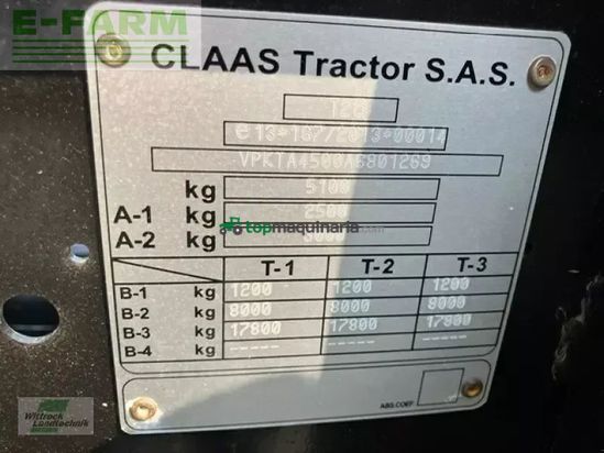 Tractor agrícola - Claas - elios 210