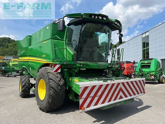 Cosechadora de Cereal - John Deere - s670 zürn pf725 ssw
