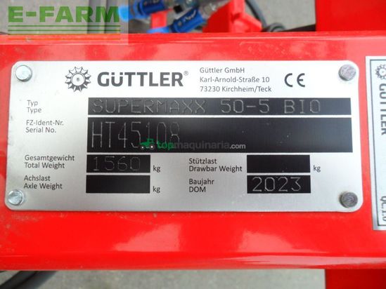 Cultivador - Güttler - super maxx 50-5 bio edition