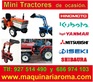 Mini tractor - Yanmar - YM 1401. con pala y Fresadora