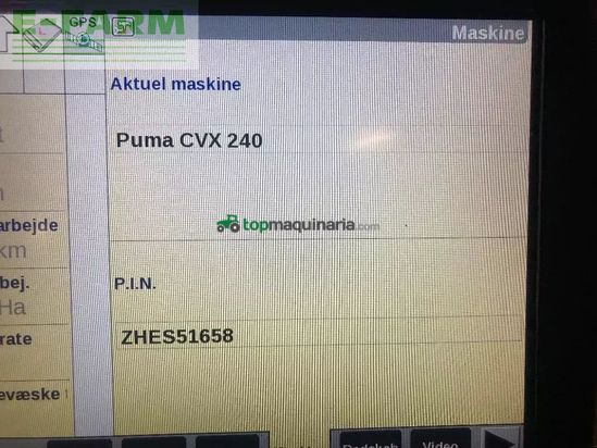 Tractor agrícola - Case IH - puma 240 cvx