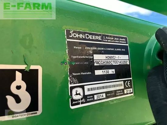 Tractor agrícola - John Deere - 6170r