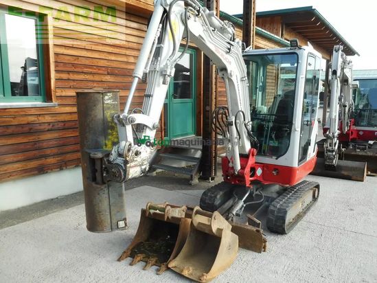 Excavadora - Takeuchi - tb 225 mit powertilt + 3 löffel ( 2.400 kg )