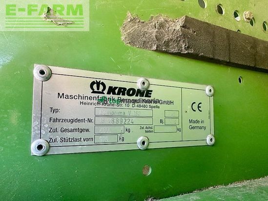Empacadora gigant - Krone - comprima v 180 xc