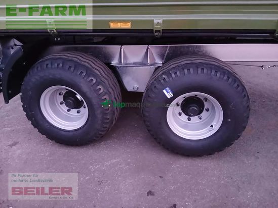 Volquet - Fliegl - tdk 140 vr fox + hydr. rückwand 18m³