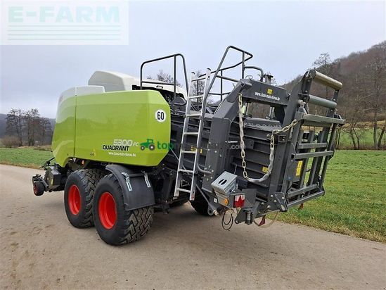 Empacadora gigant - Claas - quadrant 5300 fc