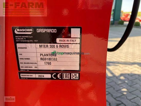 Sembradora monograno mecanica - Maschio - mte-r 300 6r, bb-xl 74cm