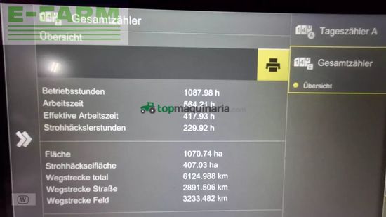 Cosechadora de Cereal - Claas - tucano 560