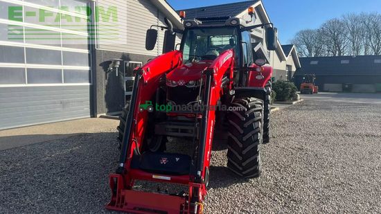 Tractor agrícola - Massey Ferguson - 6715 s dyna6 med frontlæsser