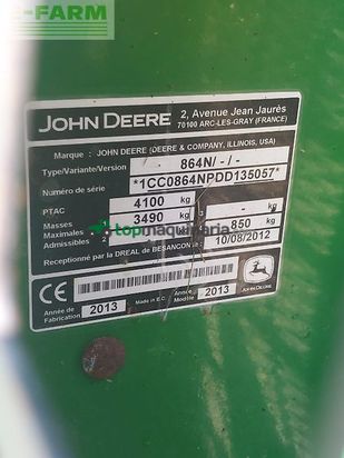Empacadora gigant - John Deere - 864 maxicut