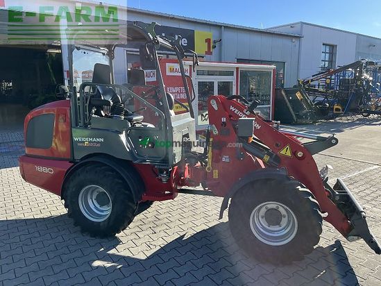 Minicargadora - Weidemann - 1880 mit euroaufnahme