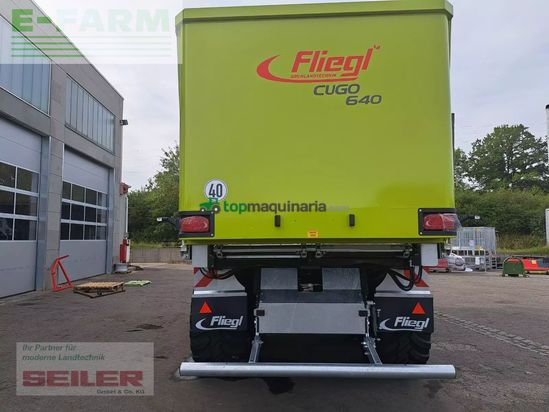 Cinta transportadora de forraje - Fliegl - cugo 640 40m³